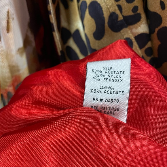 Brighton~4x5 Animal print purse with red strap. Matches my jacket that’s posted - Picture 7 of 12